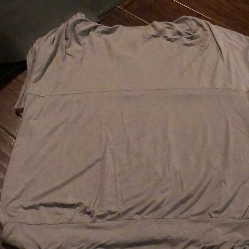 Lane Bryant Gray Shell 14/16 New